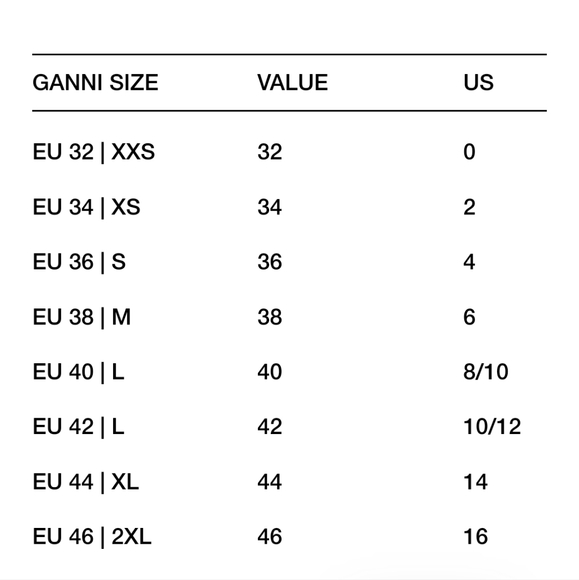 Ganni Dainty Georgette Dress In Serenity Blue - Picture 9 of 9